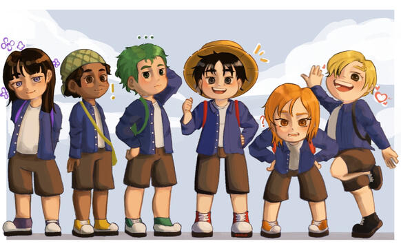 ONE PIECE Straw Hats